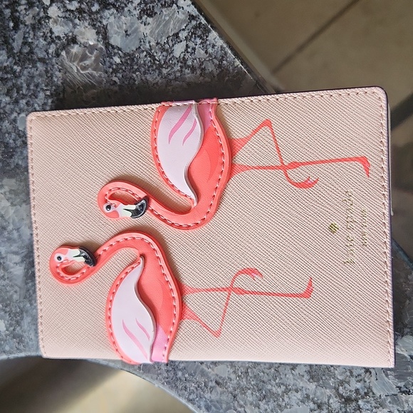 kate spade Bags Rare Kate Spade Flamingo Passport Cover Poshmark
